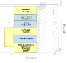 3514-3520 S Shepherd Dr, Houston, TX for lease Site Plan- Image 1 of 1