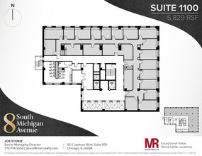 8 S Michigan Ave, Chicago, IL for lease Floor Plan- Image 1 of 10