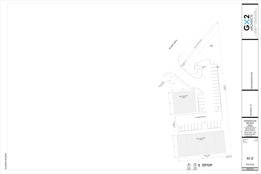 10940 1604 north loop, San Antonio, TX for sale - Site Plan - Image 3 of 3