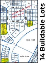 Lot Package – 14 Buildable Multifamily Lots - Fourplex or Quadplex