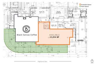 1411 N Highland Ave, Hollywood, CA for lease Floor Plan- Image 1 of 1