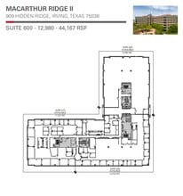909 Hidden Ridge Dr, Irving, TX for lease Floor Plan- Image 1 of 1