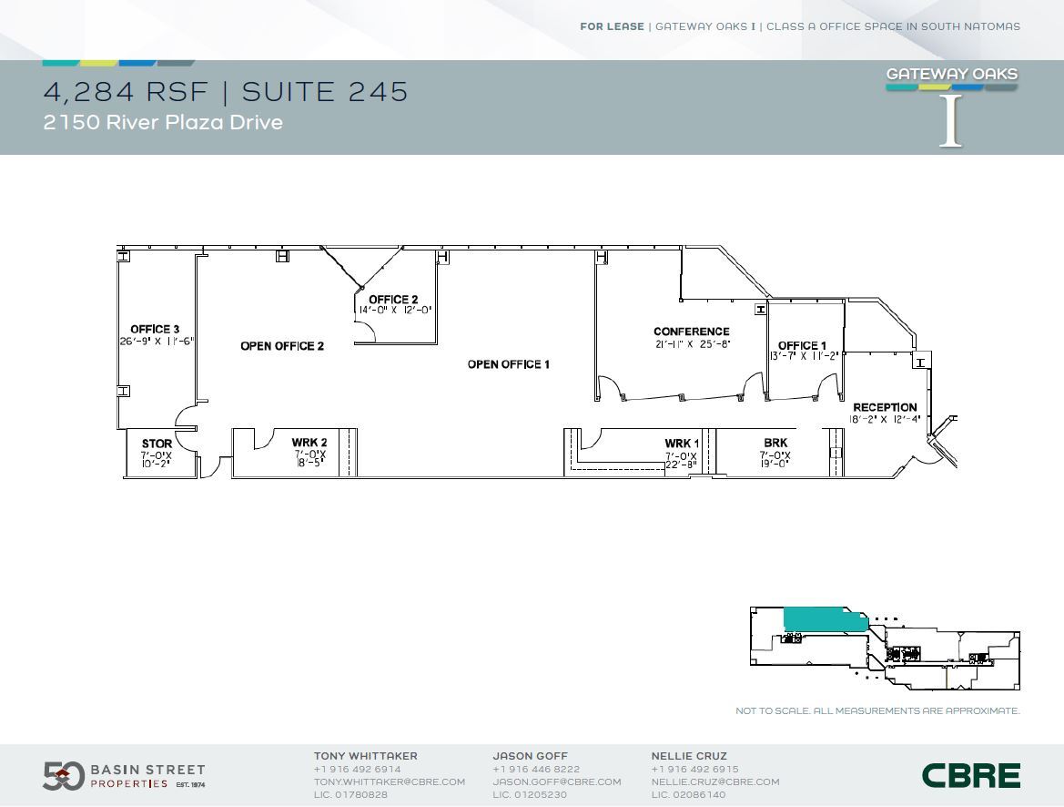 2150 River Plaza Dr, Sacramento, CA for lease Floor Plan- Image 1 of 1