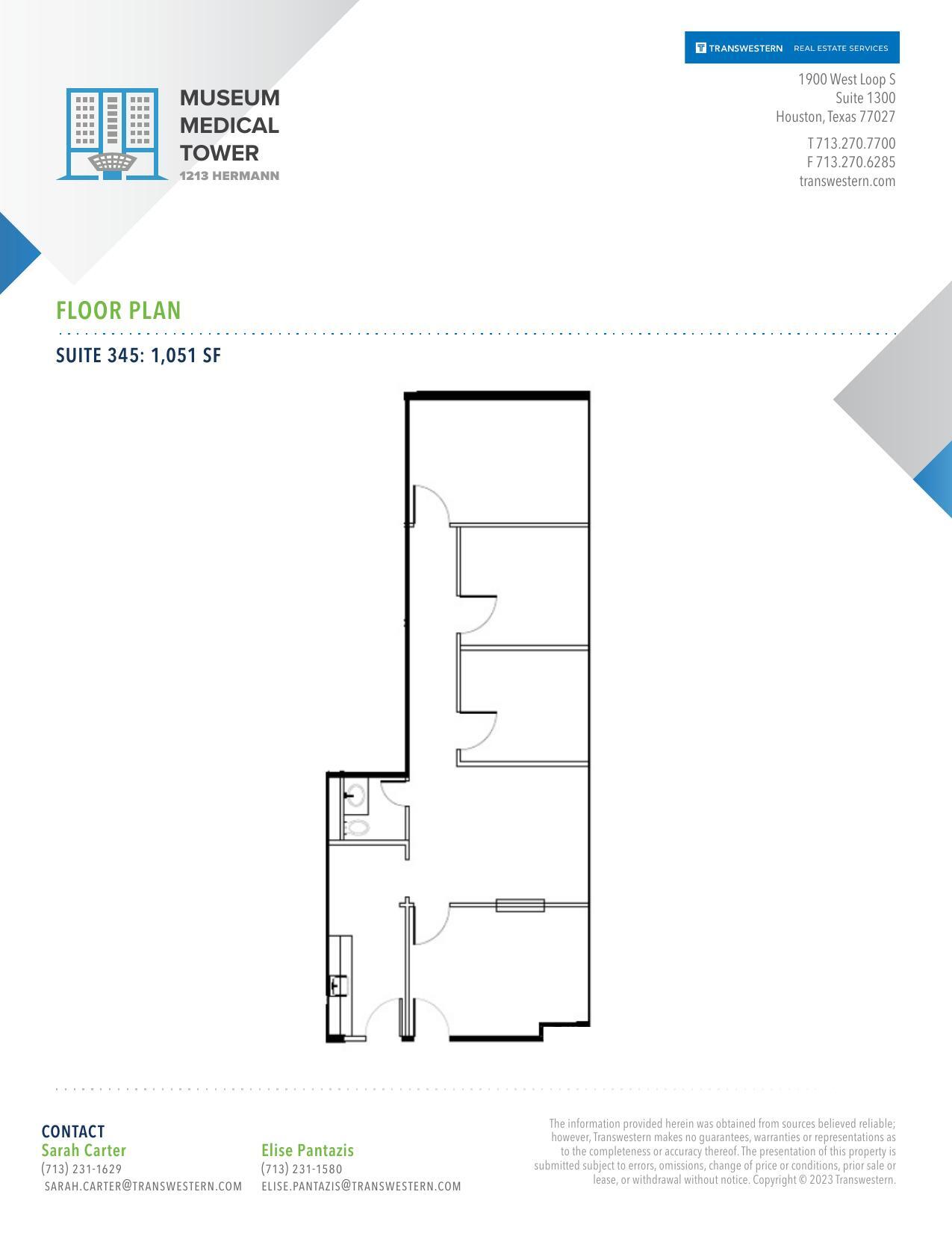 1213 Hermann Dr, Houston, TX for lease Floor Plan- Image 1 of 1