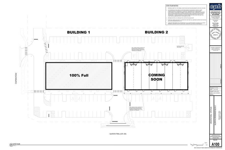 1976 Alafaya Trl, Oviedo, FL for lease - Site Plan - Image 2 of 7