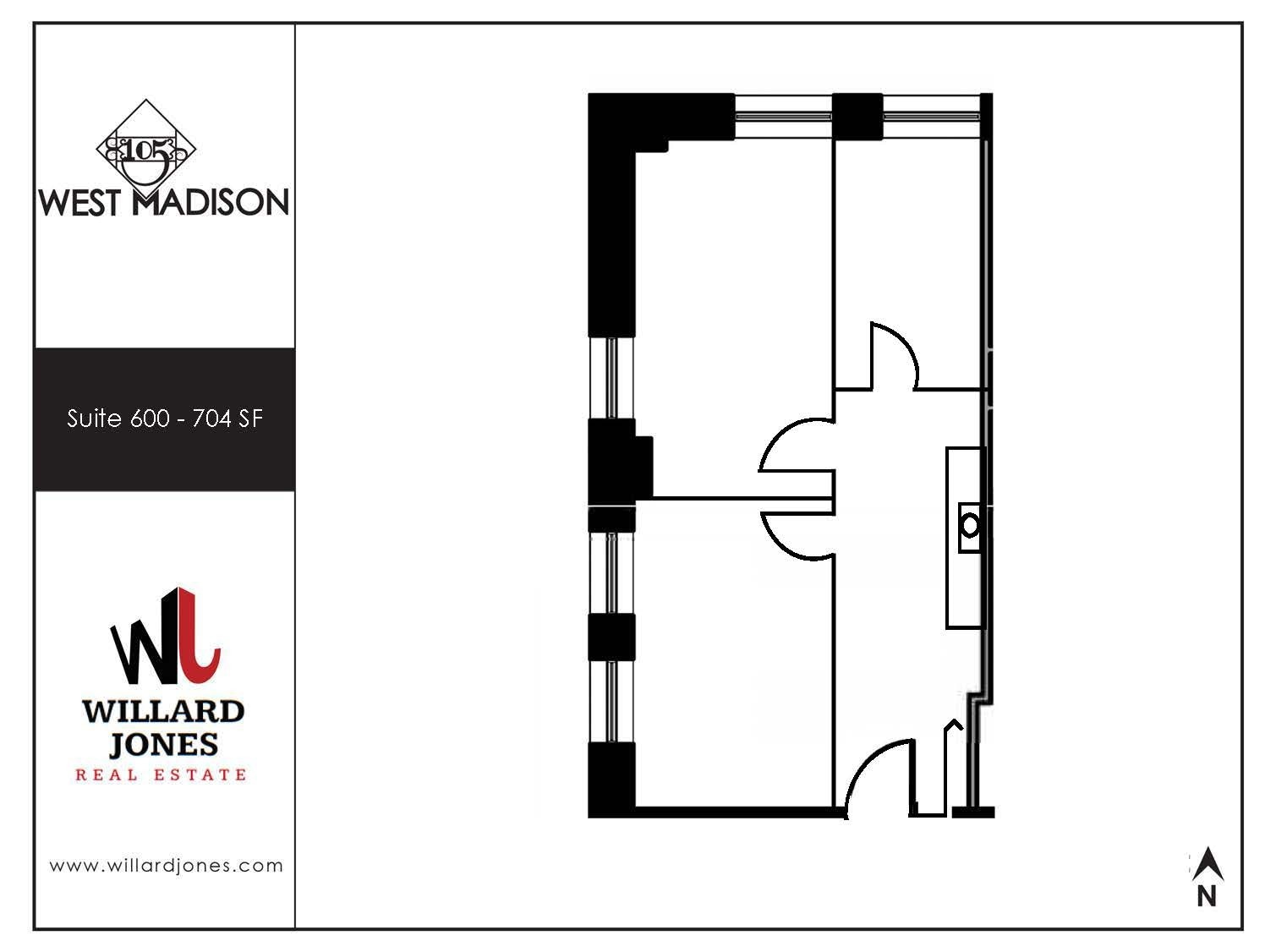 105 W Madison St, Chicago, IL for lease Floor Plan- Image 1 of 1