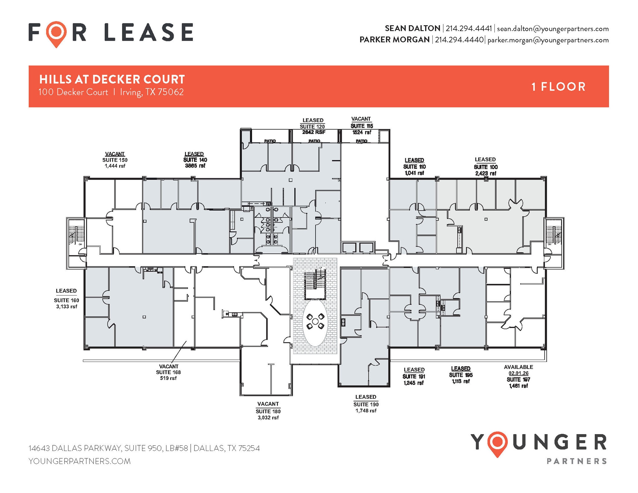 100 Decker Ct, Irving, TX for lease Floor Plan- Image 1 of 1