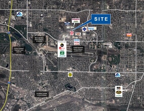 5232 Rue Terre - LAND, Cheyenne, WY - AERIAL map view