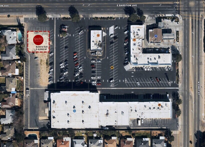 E. Barstow Ave and N. First St., Fresno, CA for lease - Building Photo - Image 3 of 3