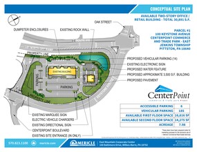 100 Keystone Ave, Pittston, PA for lease Site Plan- Image 2 of 3