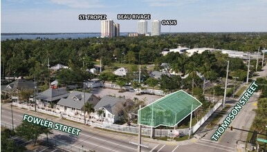 1815 Fowler St, Fort Myers, FL - AERIAL  map view