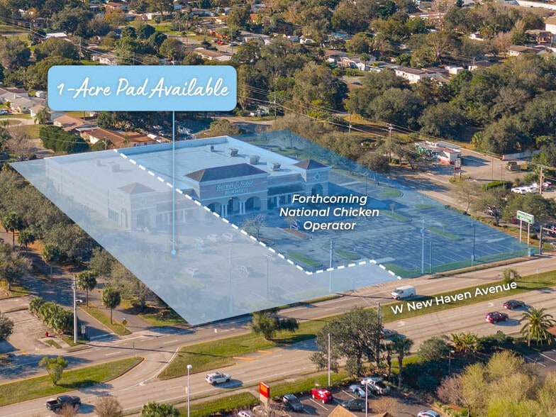 1955 W New Haven Ave, West Melbourne, FL for lease - Building Photo - Image 2 of 4