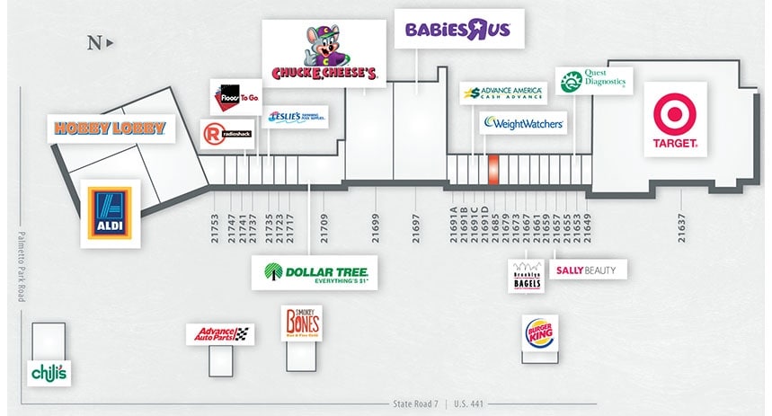 21637-21759 State Road 7, Boca Raton, FL for lease - Plat Map - Image 2 of 38