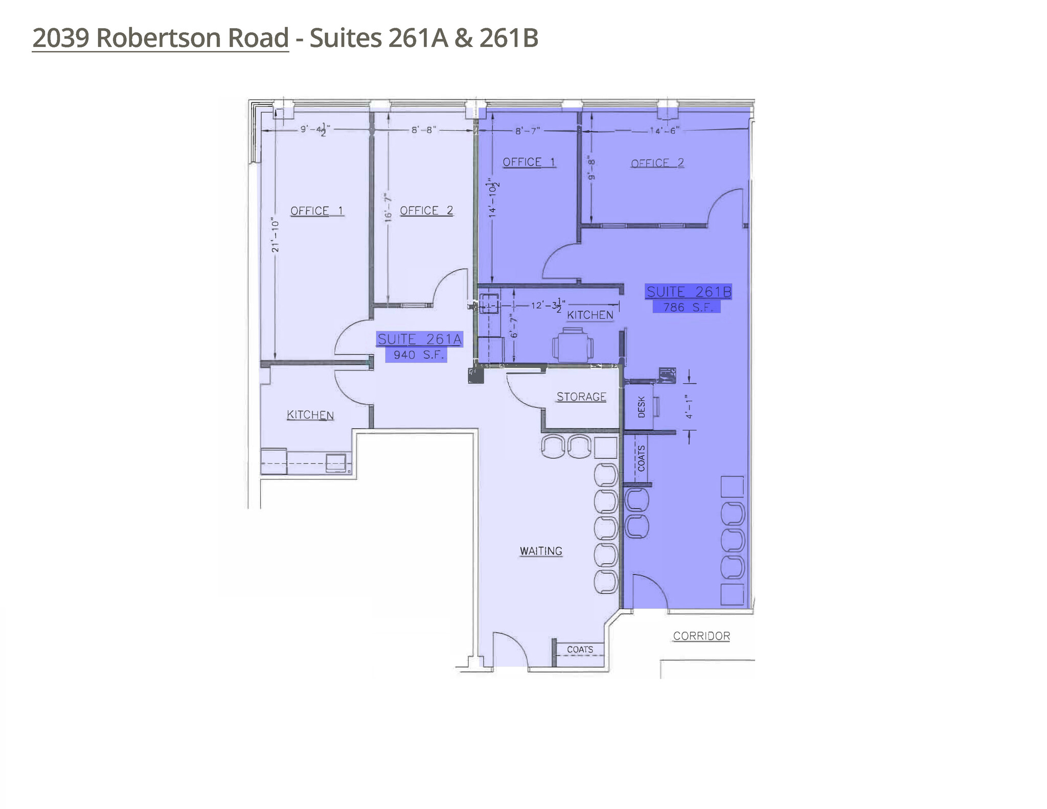 2039 Robertson Rd, Ottawa, ON for lease Floor Plan- Image 1 of 8