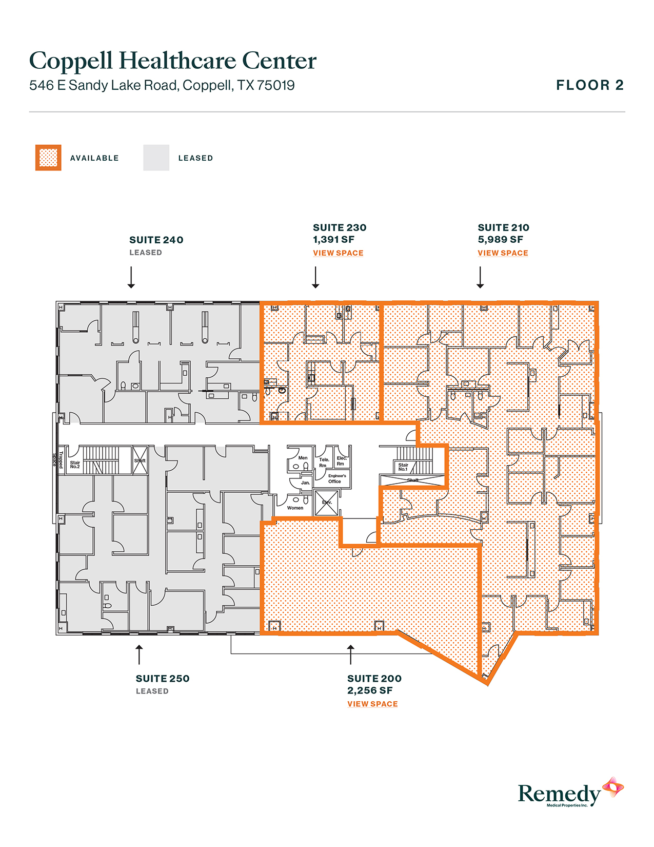 546 E Sandy Lake Rd, Coppell, TX for lease Floor Plan- Image 1 of 1