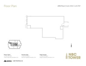 455 N Cityfront Plaza Dr, Chicago, IL for lease Floor Plan- Image 1 of 1