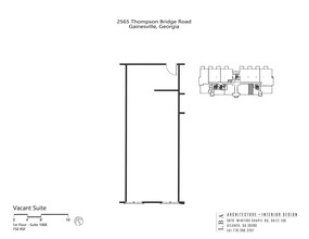 2565 NW Thompson Bridge Rd, Gainesville, GA for lease Floor Plan- Image 1 of 1