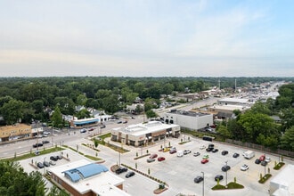 10463 Manchester Rd, Kirkwood, MO - AERIAL map view