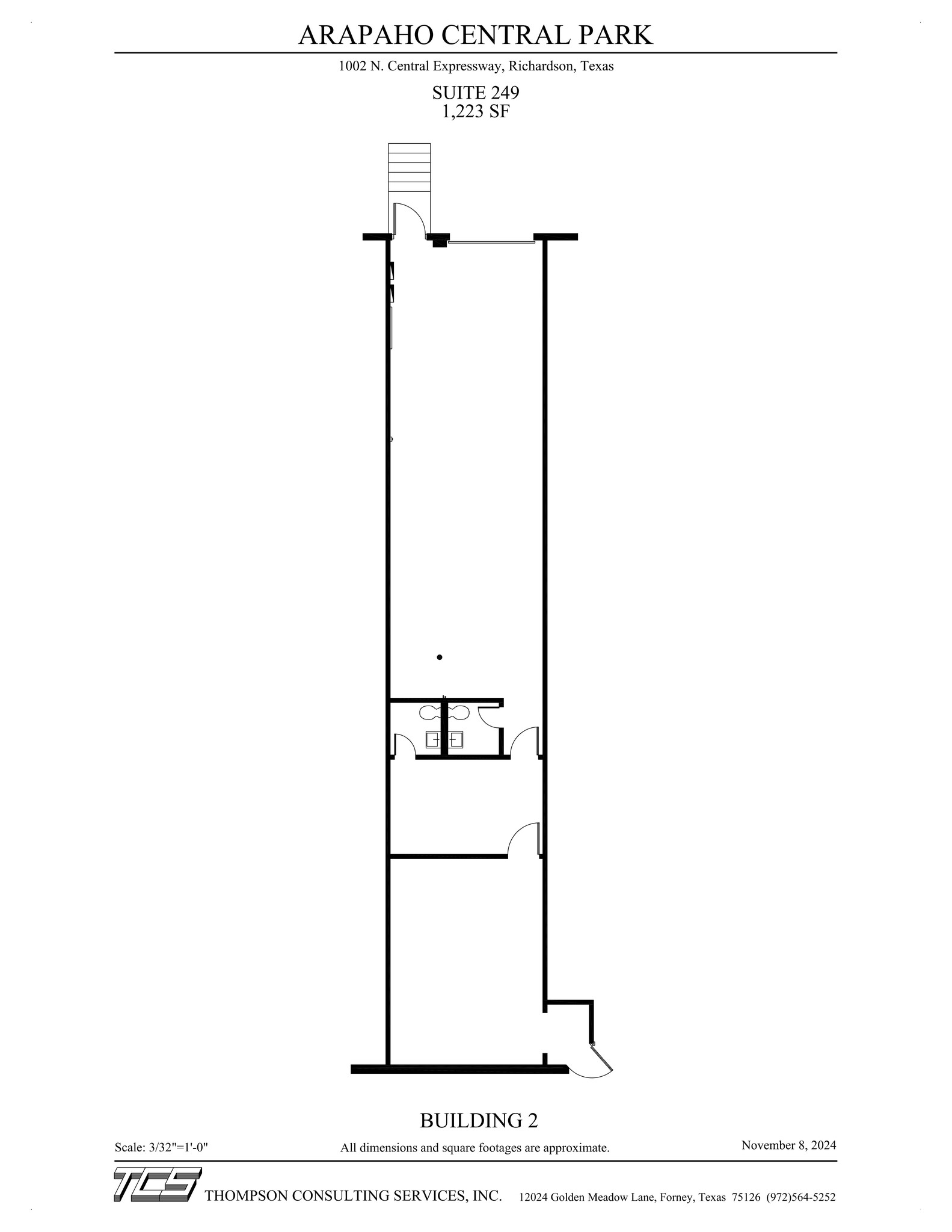 1002 N Central Expy, Richardson, TX for lease Site Plan- Image 1 of 1