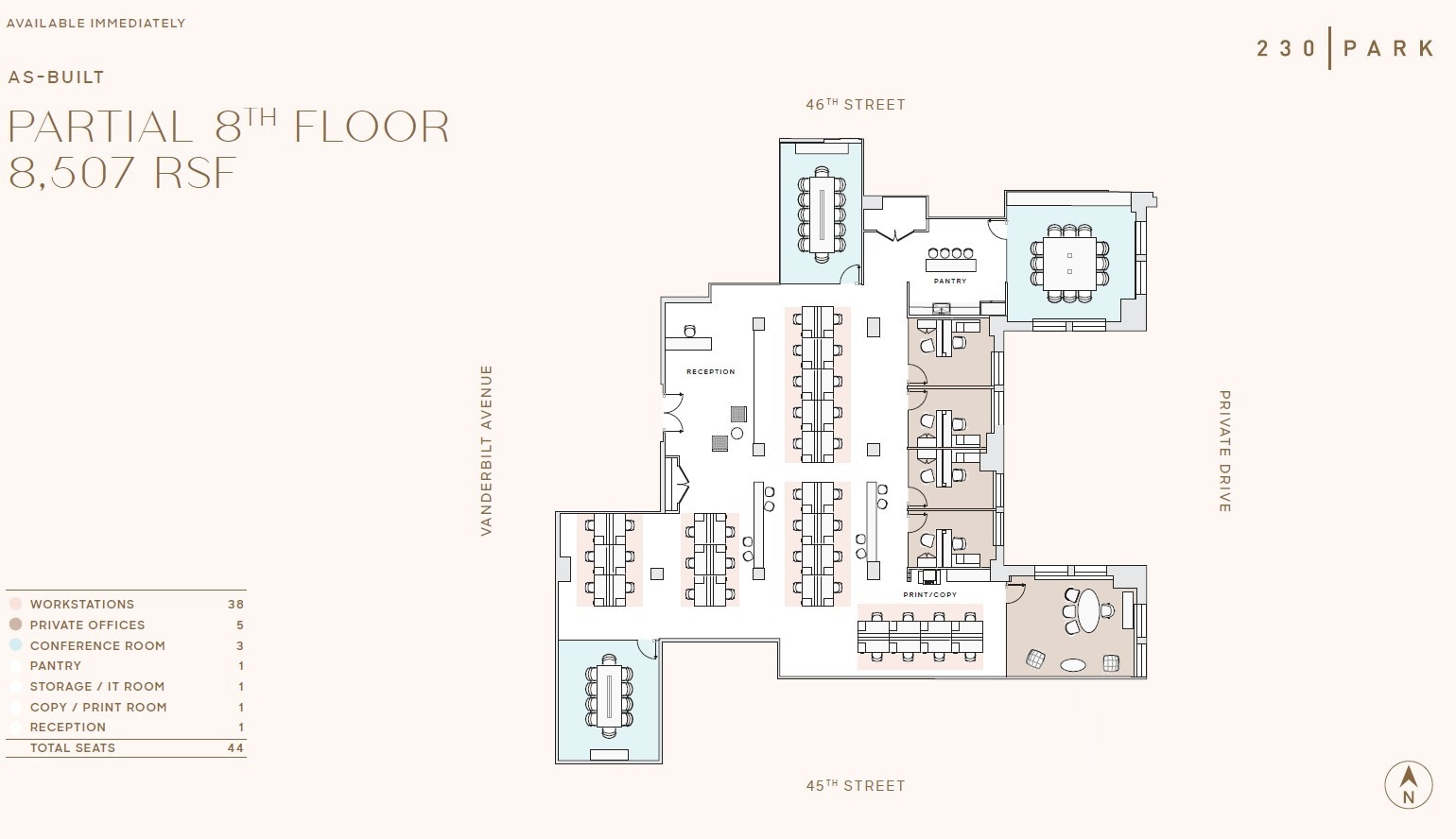 230 Park Ave, New York, NY for lease Floor Plan- Image 1 of 5