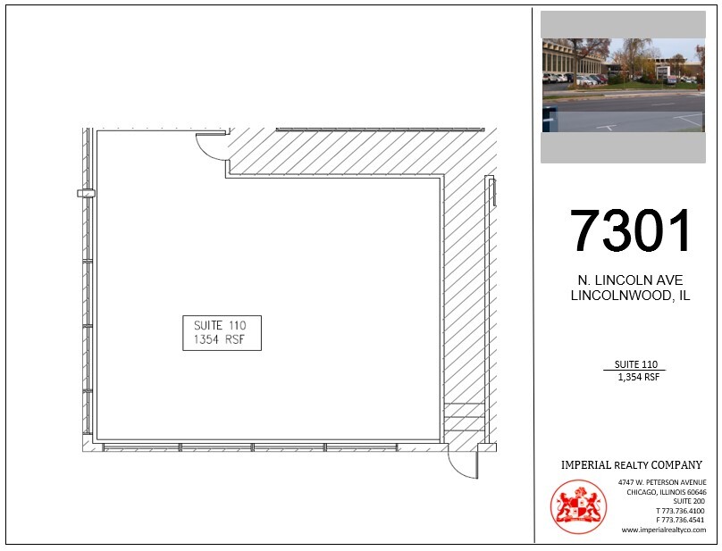 7301-7337 N Lincoln Ave, Lincolnwood, IL for lease Floor Plan- Image 1 of 4