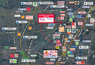 Rte 27, Woodbridge, NJ - AERIAL map view