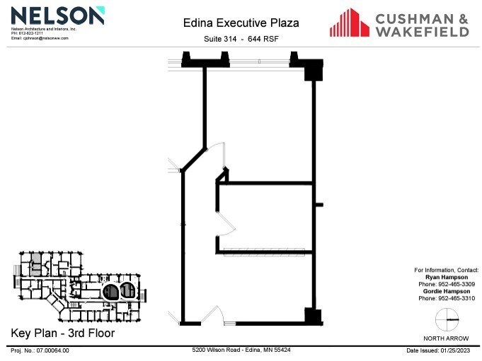 5200 Willson Rd, Edina, MN for lease Floor Plan- Image 1 of 1