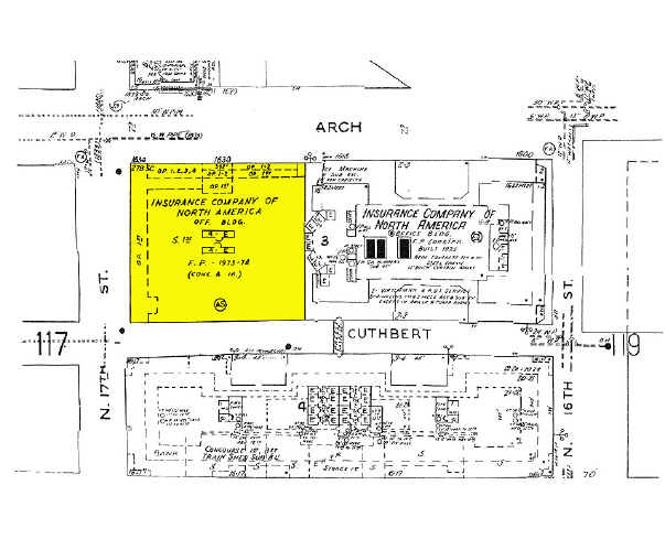 1650 Arch St, Philadelphia, PA for sale Plat Map- Image 1 of 1
