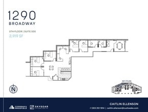 1290 Broadway, Denver, CO for lease Floor Plan- Image 1 of 1