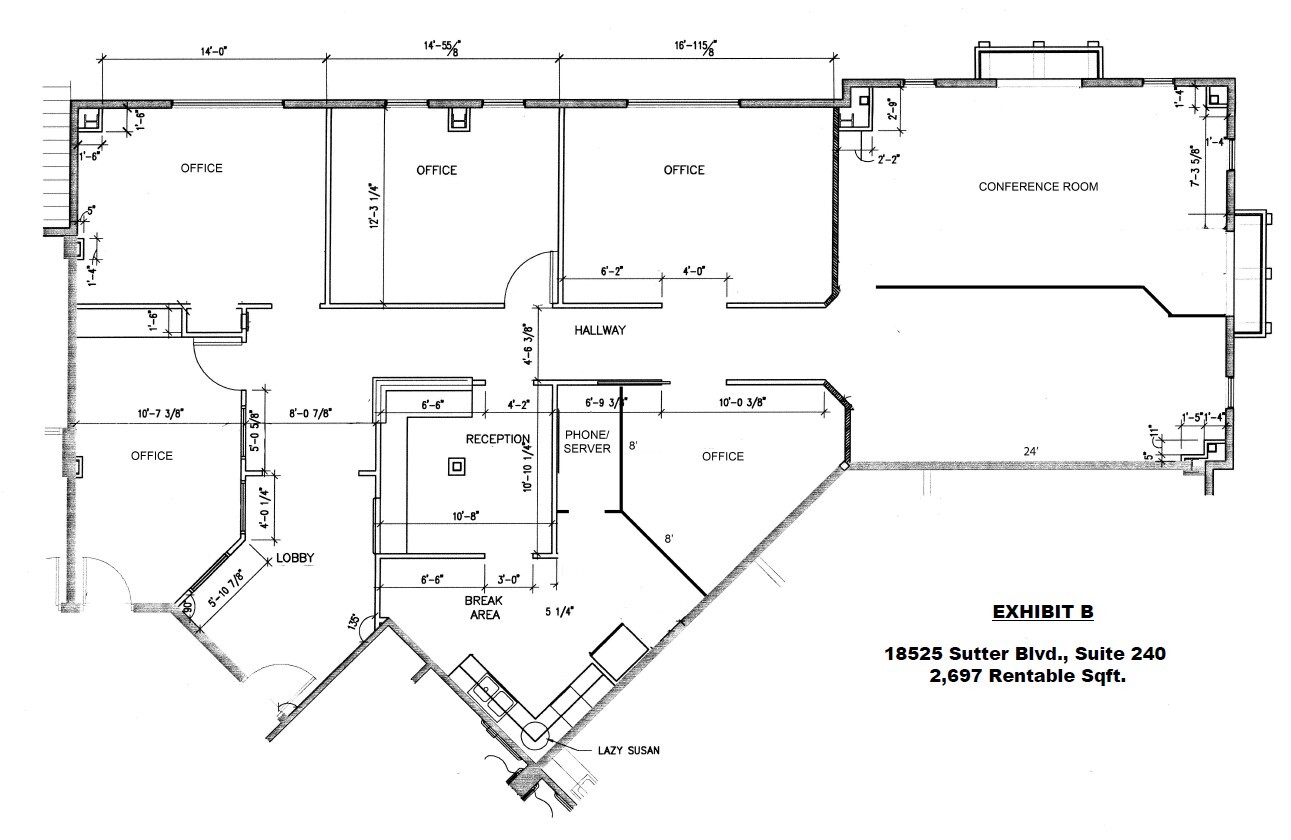 18525 Sutter Blvd, Morgan Hill, CA for lease Floor Plan- Image 1 of 11