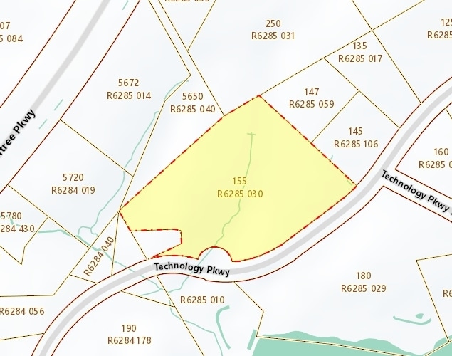 155 Technology Pky, Norcross, GA for lease - Plat Map - Image 3 of 10