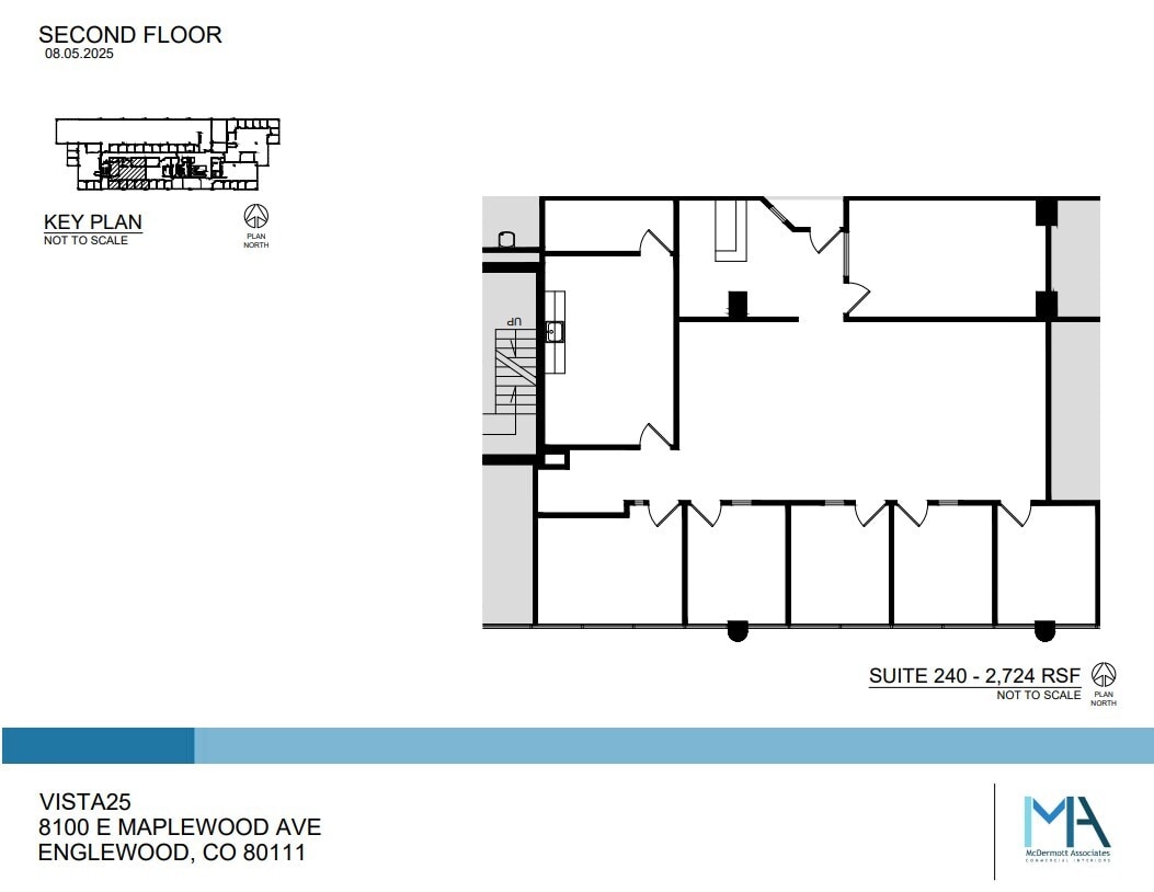 8100 E Maplewood Ave, Greenwood Village, CO for lease Floor Plan- Image 1 of 1