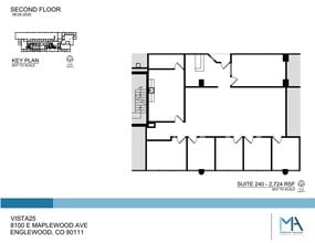 8100 E Maplewood Ave, Greenwood Village, CO for lease Floor Plan- Image 1 of 1