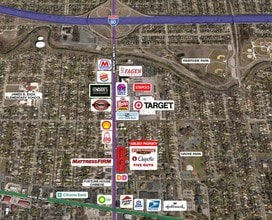 8135-8165 Calumet Ave, Munster, IN - AERIAL  map view