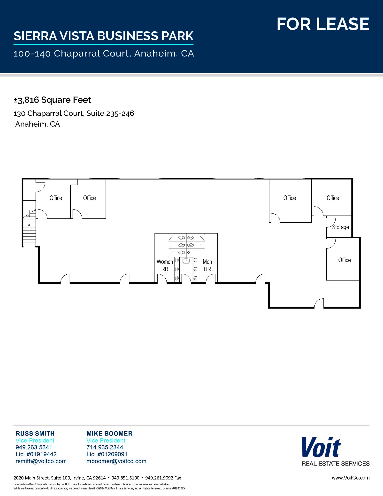 130 Chaparral Ct, Anaheim, CA for lease Floor Plan- Image 1 of 1