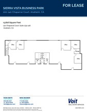 130 Chaparral Ct, Anaheim, CA for lease Floor Plan- Image 1 of 1