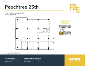 1718-1720 NW Peachtree St, Atlanta, GA for lease Site Plan- Image 1 of 1