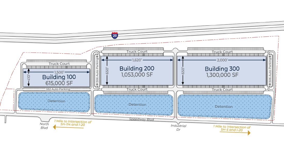 3099 Speedway Blvd, Lincoln, AL for lease Site Plan- Image 1 of 1