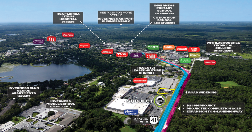 1500 US 41 S hwy, Inverness, FL for sale - Building Photo - Image 1 of 1