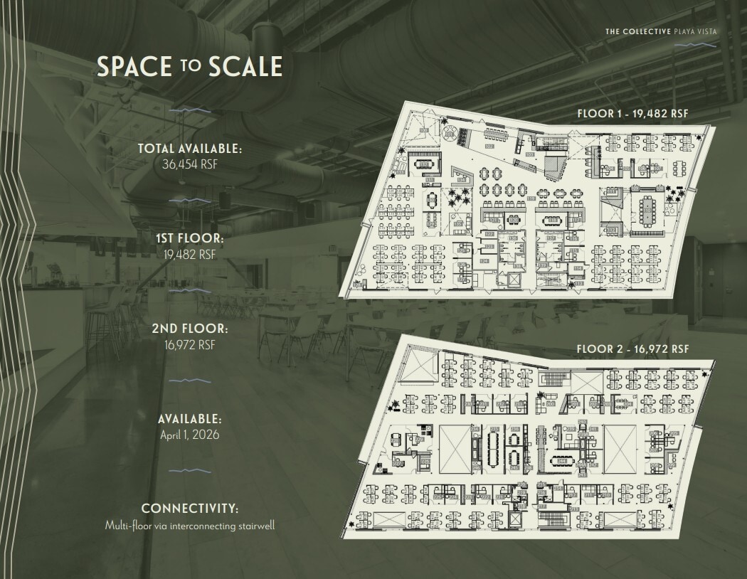 12015 W Bluff Creek Dr, Playa Vista, CA for lease Floor Plan- Image 1 of 1