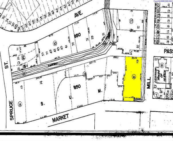 19 Market St, Paterson, NJ for sale Plat Map- Image 1 of 1