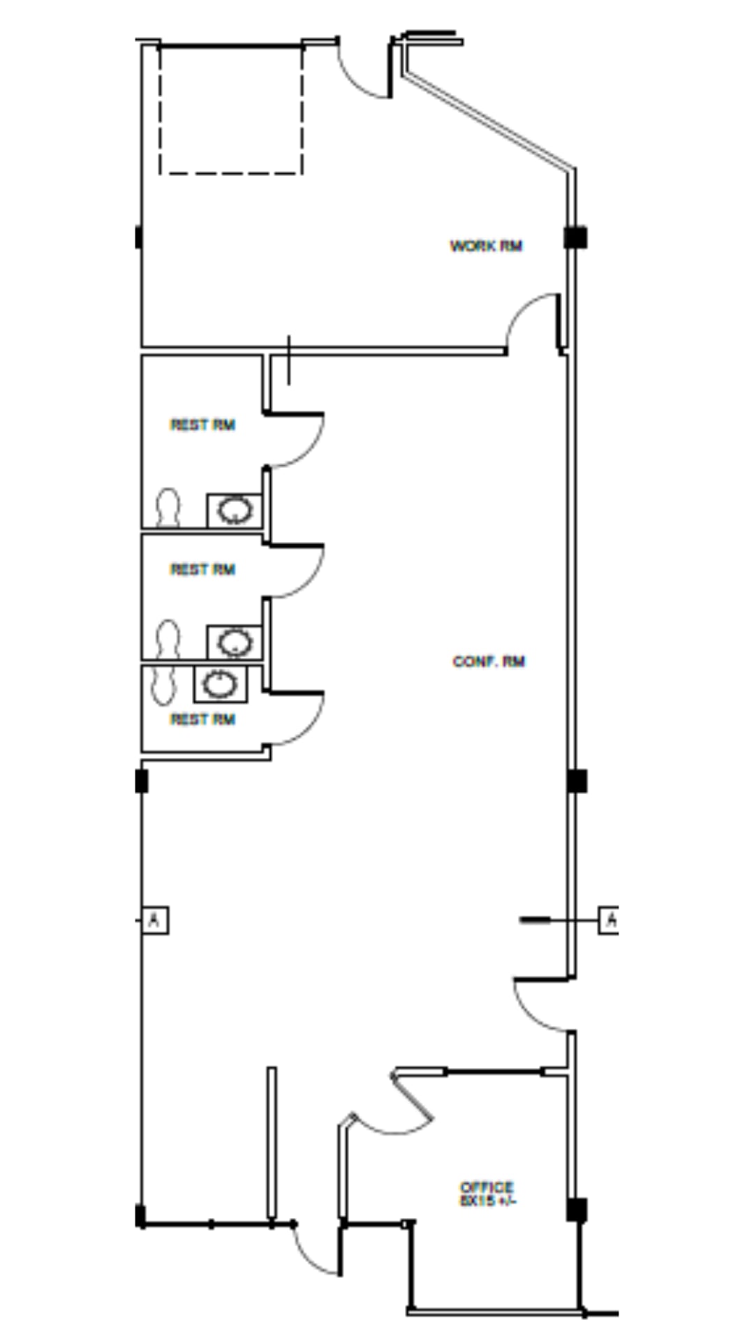 1335 Capital Circle, Marietta, GA for lease Floor Plan- Image 1 of 1