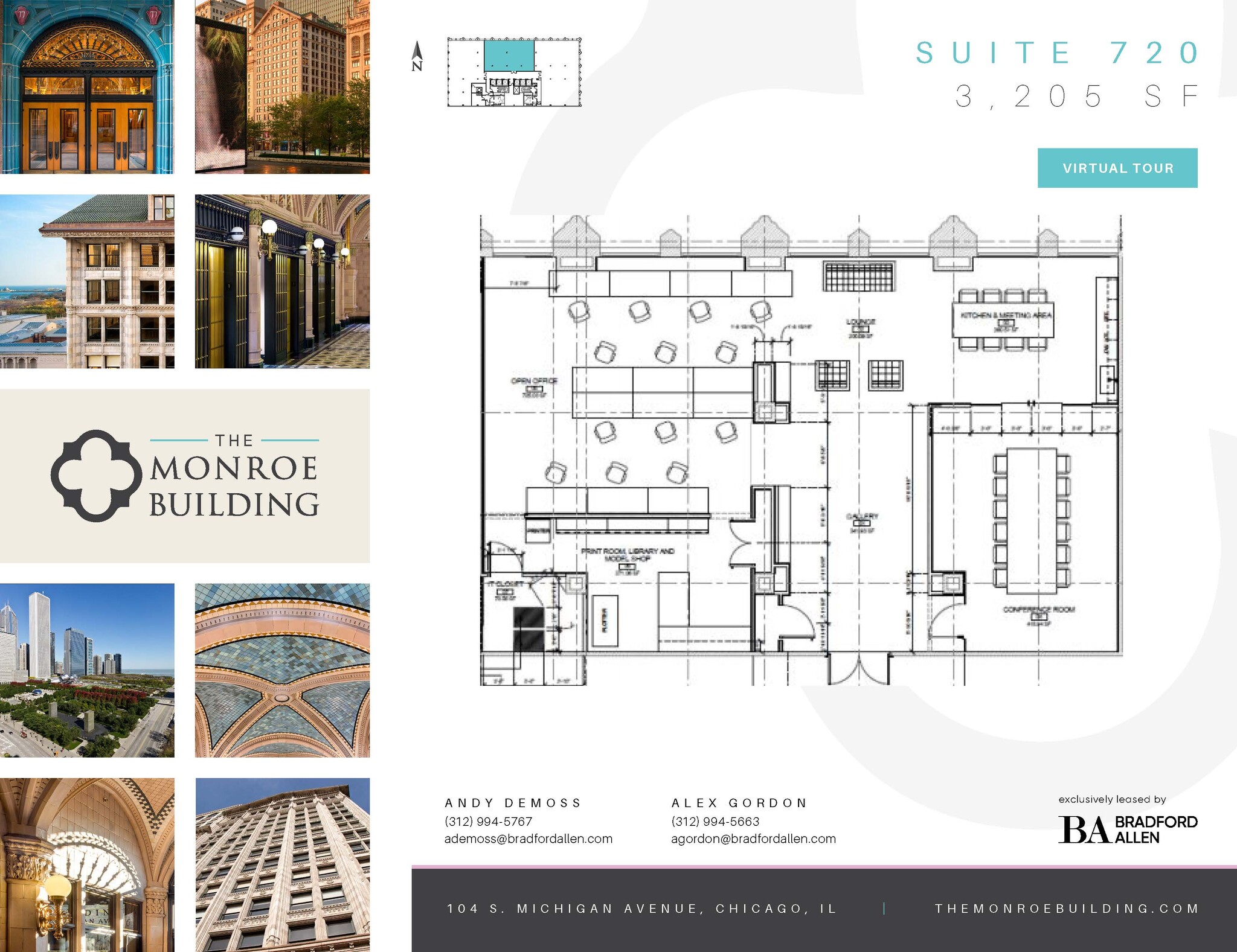 104 S Michigan Ave, Chicago, IL for lease Floor Plan- Image 1 of 5