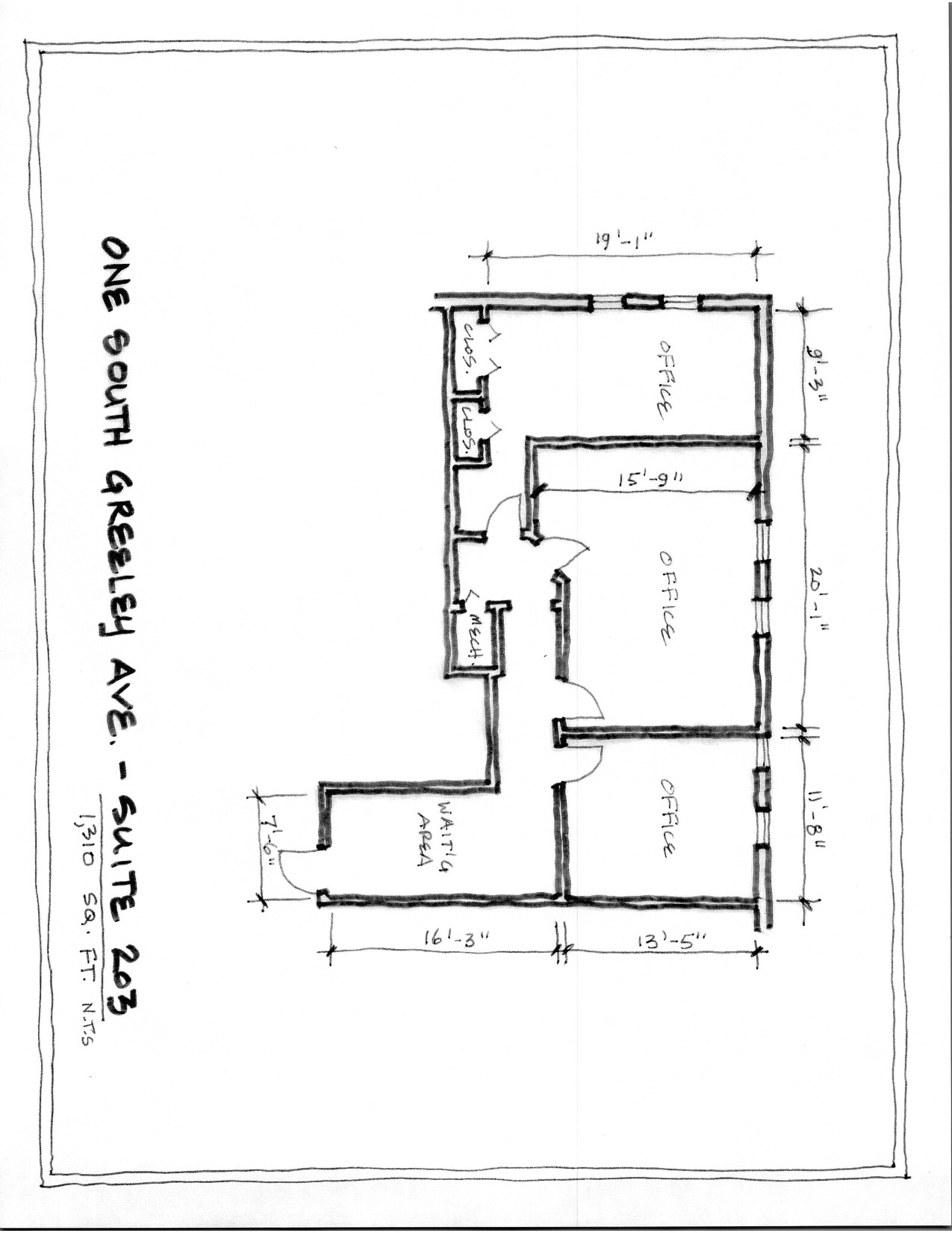 1 S Greeley Ave, Chappaqua, NY for lease Site Plan- Image 1 of 1