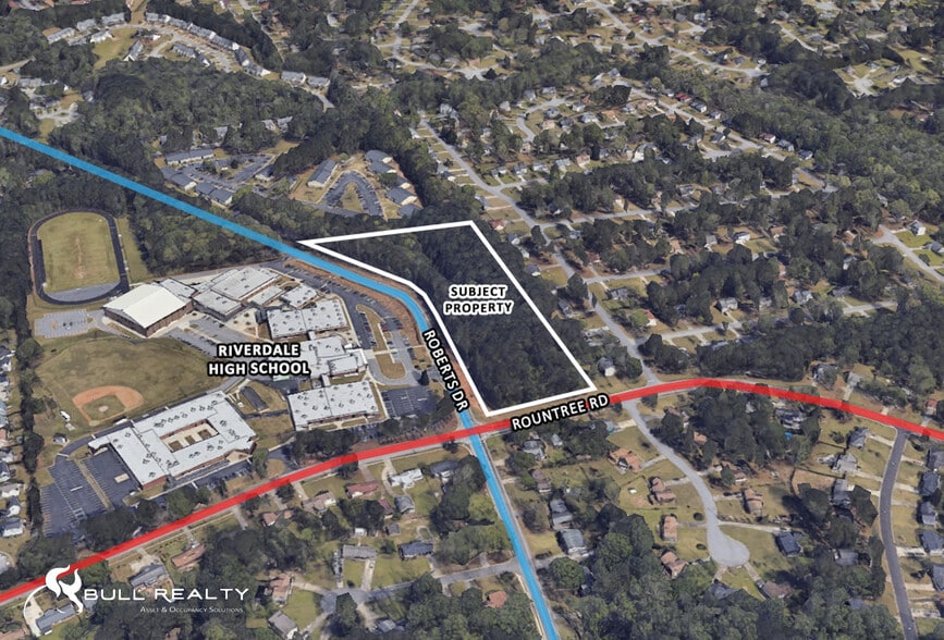 NE Corner of Rountree Rd & Roberts Dr, Riverdale, GA for sale - Building Photo - Image 3 of 6