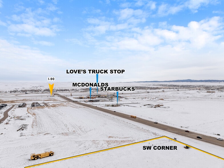 Prime Development Land - Next to Ellsworth AFB, Box Elder, SD for sale - Building Photo - Image 3 of 11