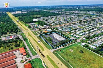 16251 N Cleveland Ave, North Fort Myers, FL - aerial  map view