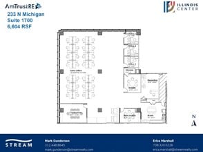 233 N Michigan Ave, Chicago, IL for lease Floor Plan- Image 1 of 1