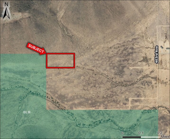 403rd Ave & Salome Hwy ave, Tonopah, AZ for sale - Aerial - Image 1 of 4