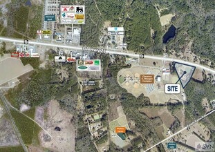 1870 GA Highway 21 S, Springfield, GA - AERIAL  map view - Image1